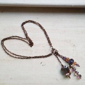 💐Handmade Convertible Necklace - Aurora Sunset
